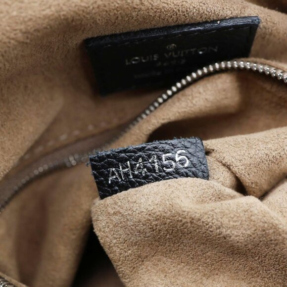 LOUIS VUITTON  Babylone BB Mahina Leather Chain Shoulder Bag Black - Picture 11 of 11